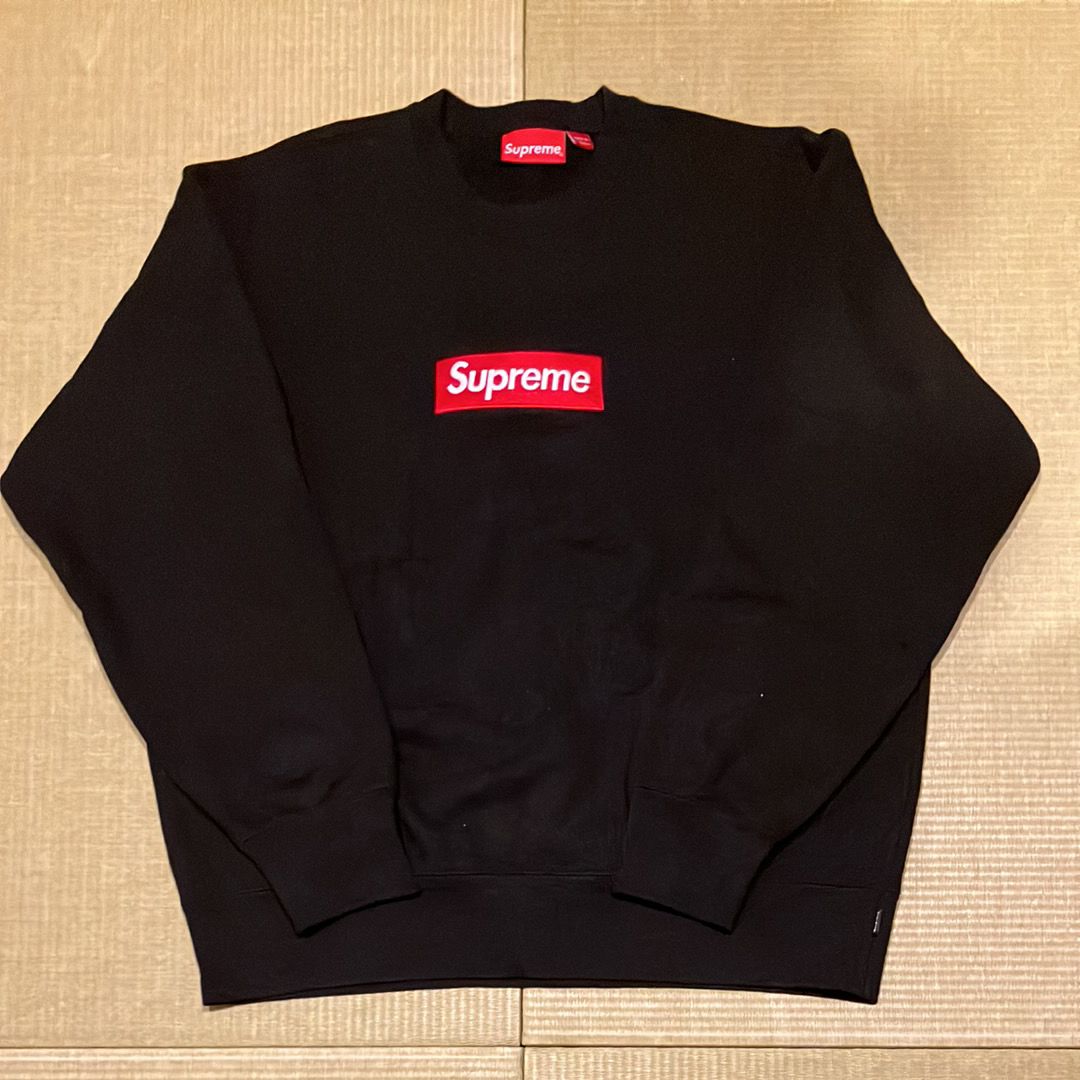 Supreme Box Logo Crewneck "Black" (22FW)