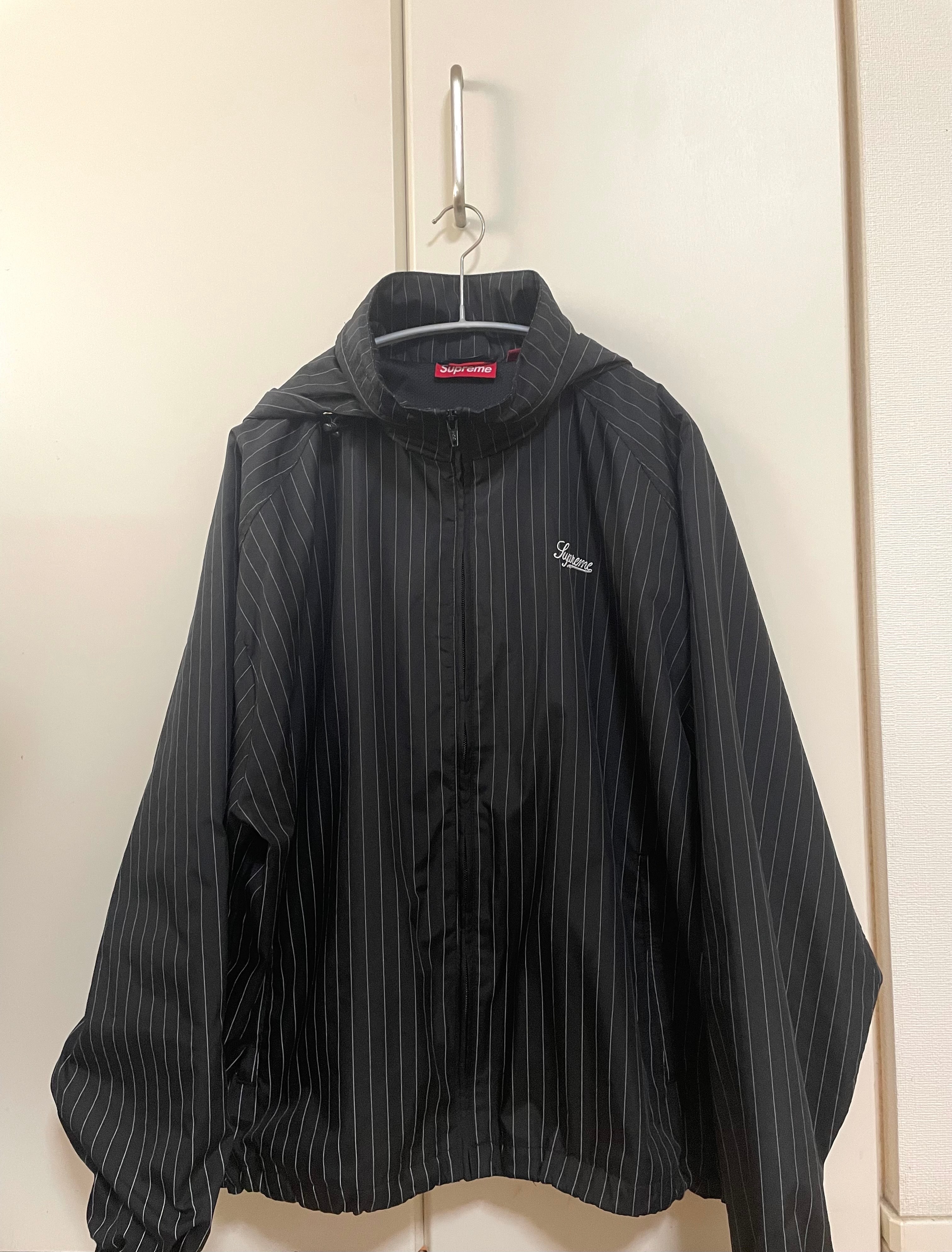 Supreme Reflective Pinstripe Track Jacket 