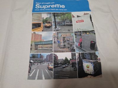 Supreme Verify Tee "White"