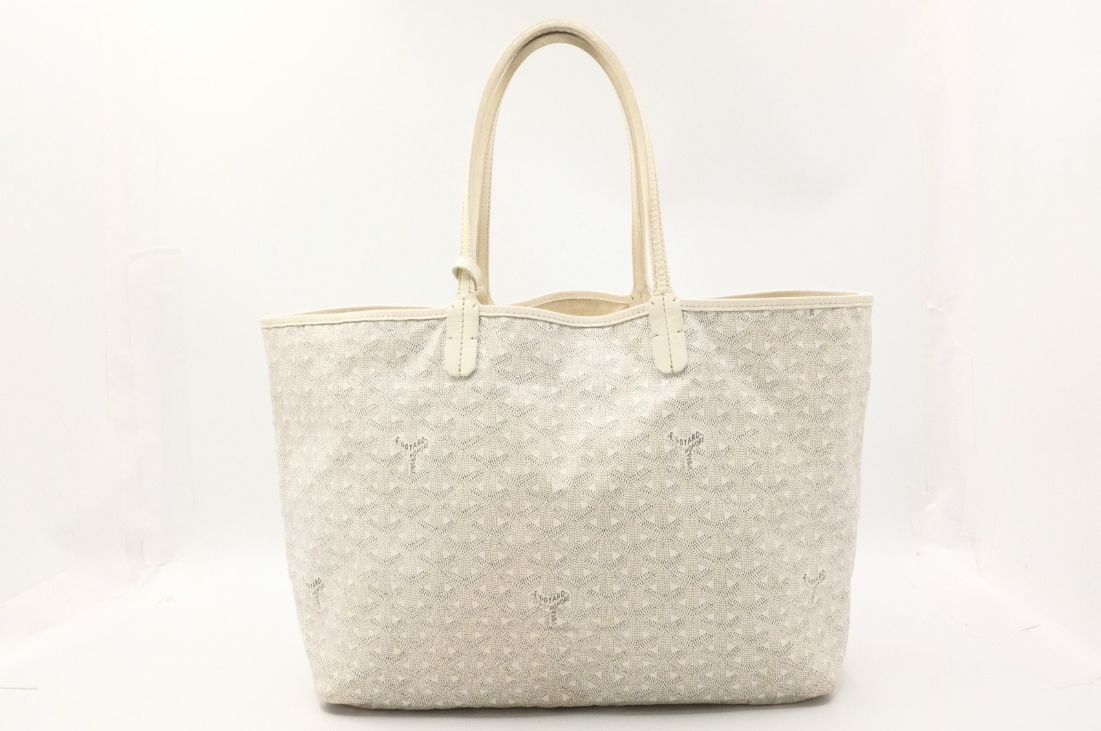 ゴヤール サンルイPM トートバッグ ホワイト