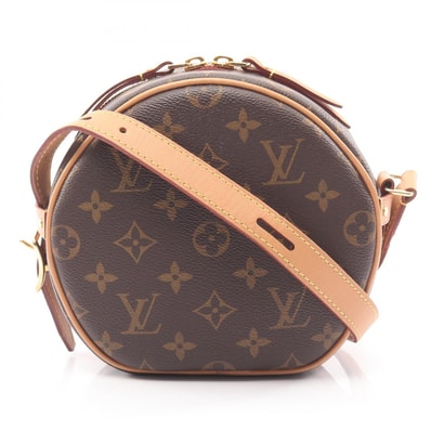 ルイ・ヴィトン LOUIS VUITTON ボワット シャポー スープルPM ショルダーバッグ バッグ PVCコーティングキャンバス レザー モノグラム レディース ブラウン系 M45578 【中古】