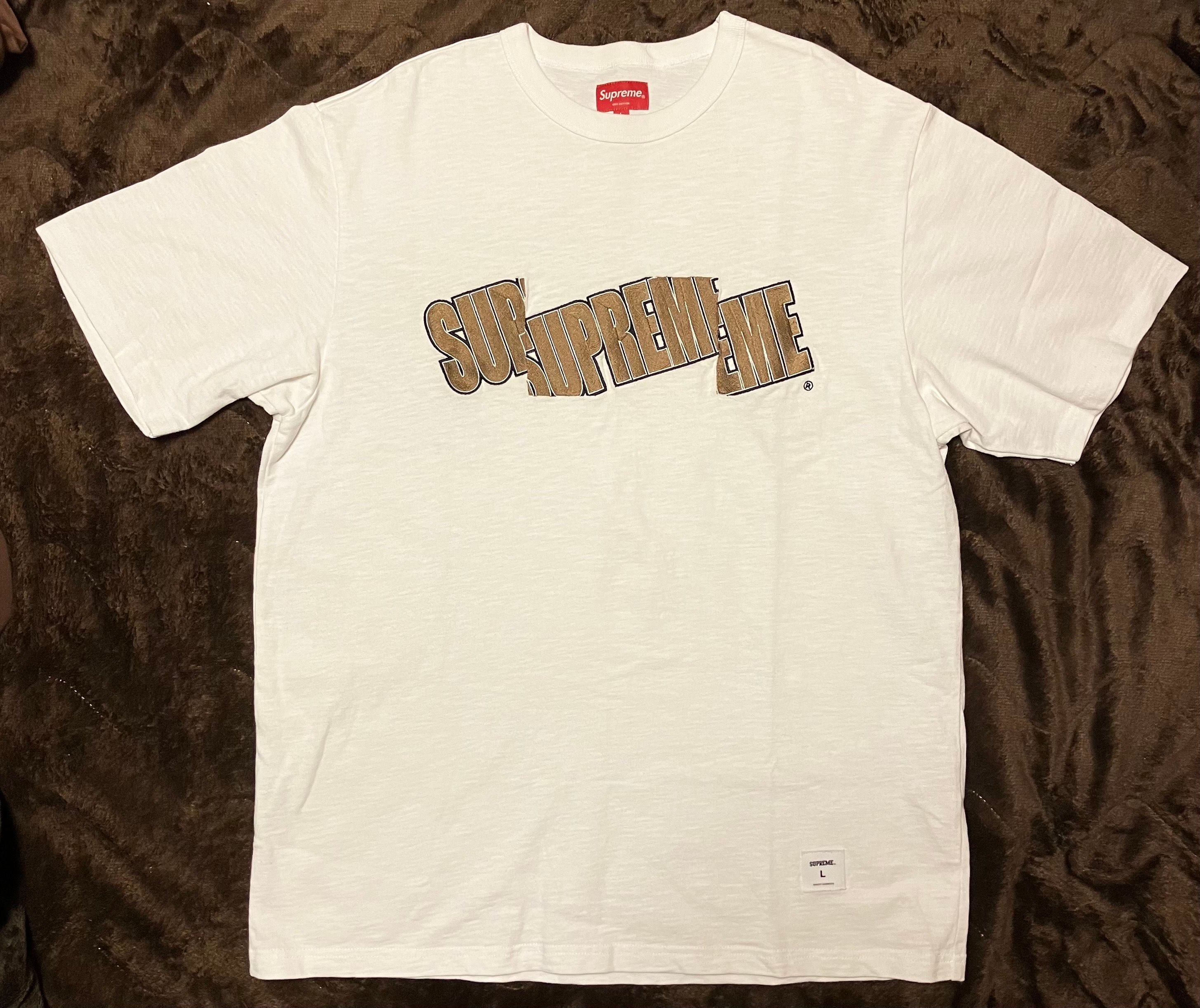 Supreme Cut Logo S/S Top "White"