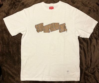 Supreme Cut Logo S/S Top "White"