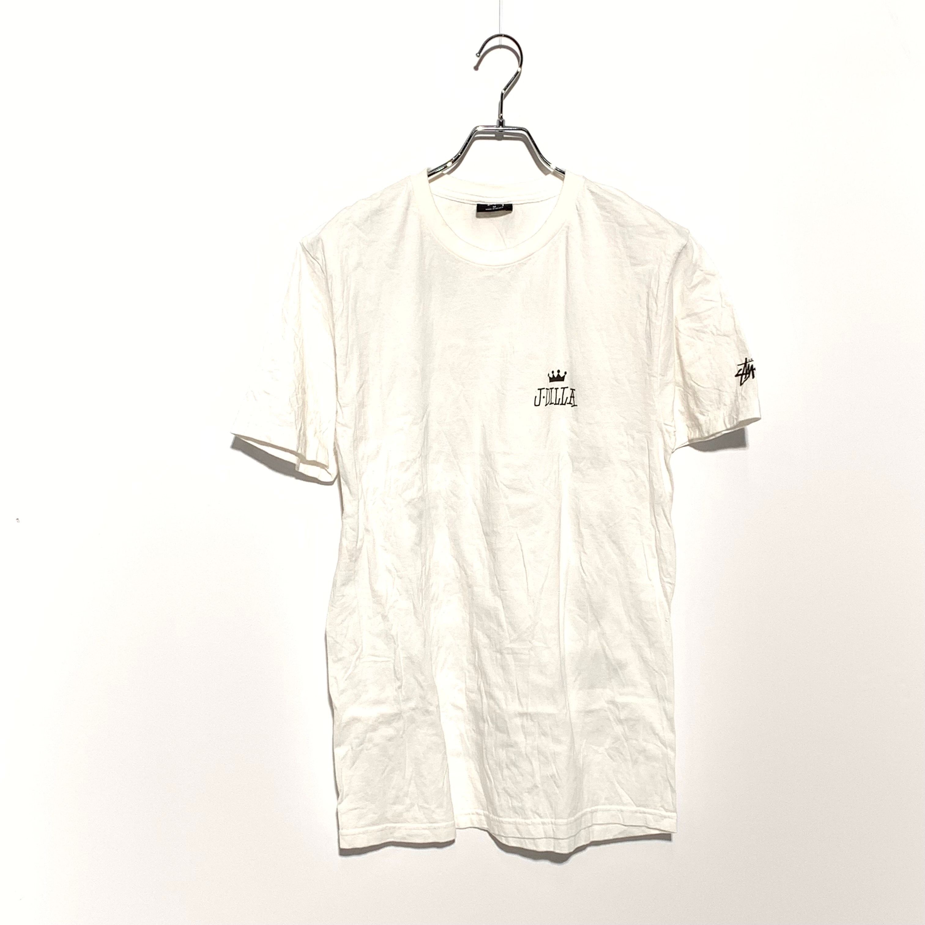 J Dilla×Stussy DILLA COLLAGE Tee White