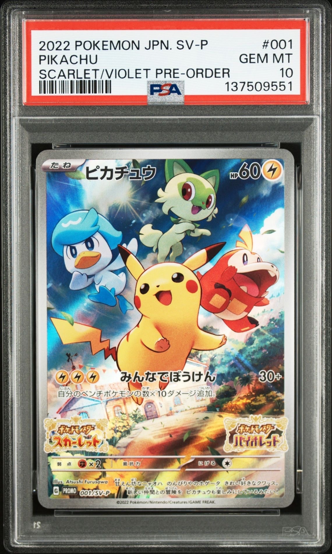 ピカチュウ: プロモ [001/SV-P](プロモーションカード「SV-P」)の新品