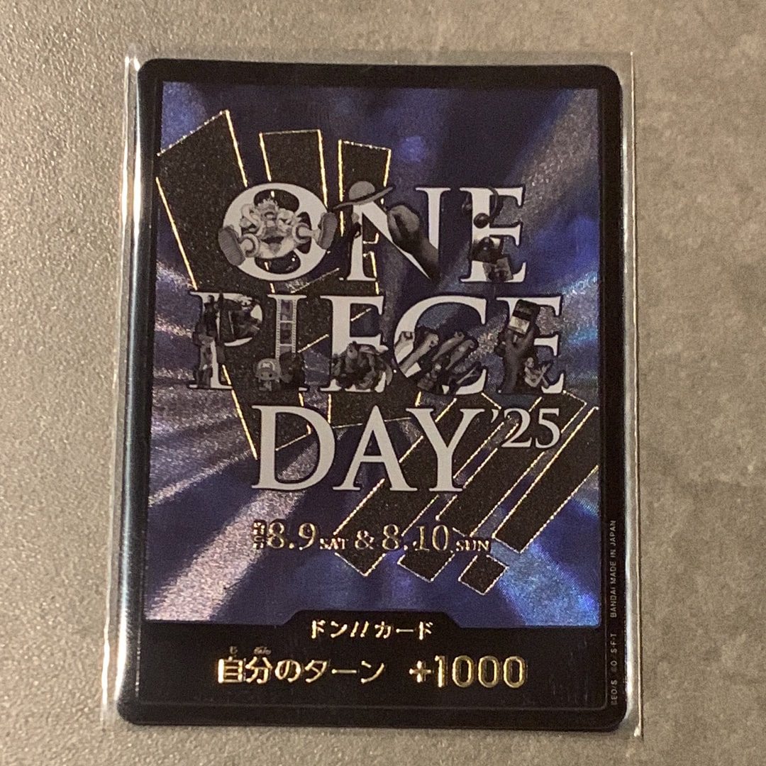 PSA10】ドン!!カード : ONE PIECE DAY'25 (プレミアムカード