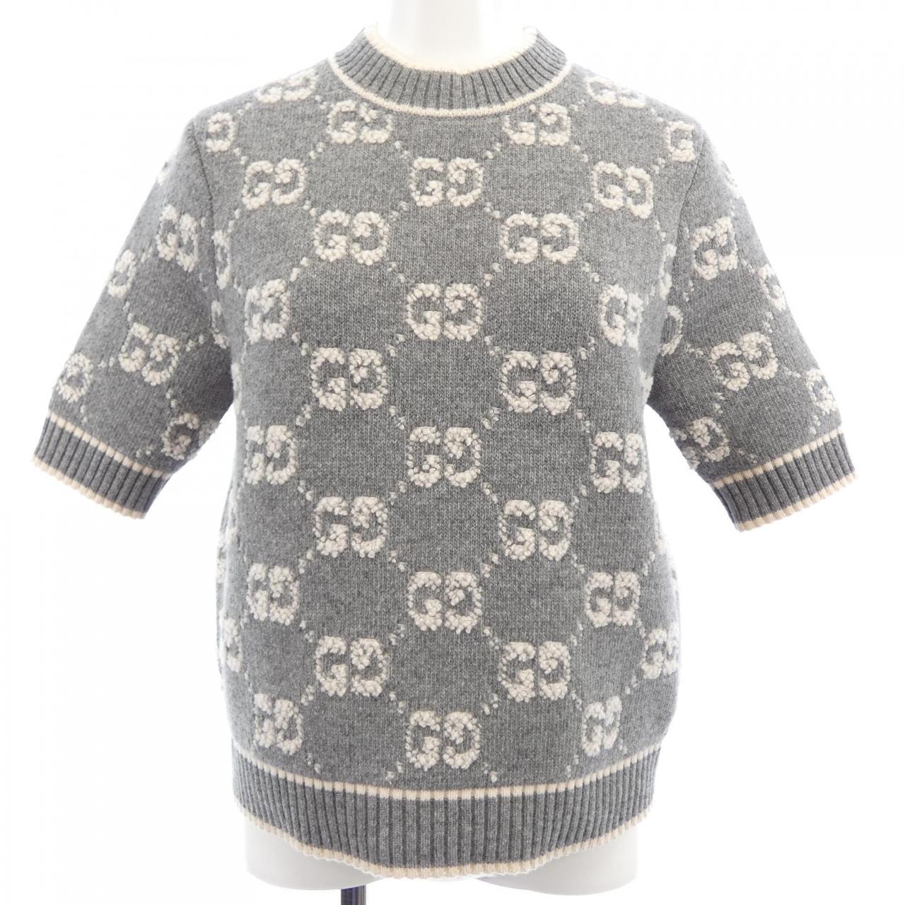 グッチ GUCCI GGブークレウールジャカードトップ 770059 XKCNA ニット