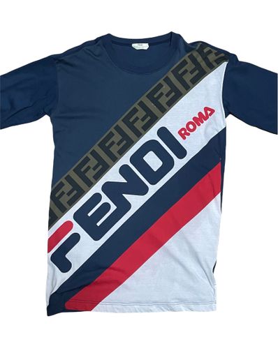 名作【ユニセックス 】FENDIフェンディ FILAコラボ Tシャツ