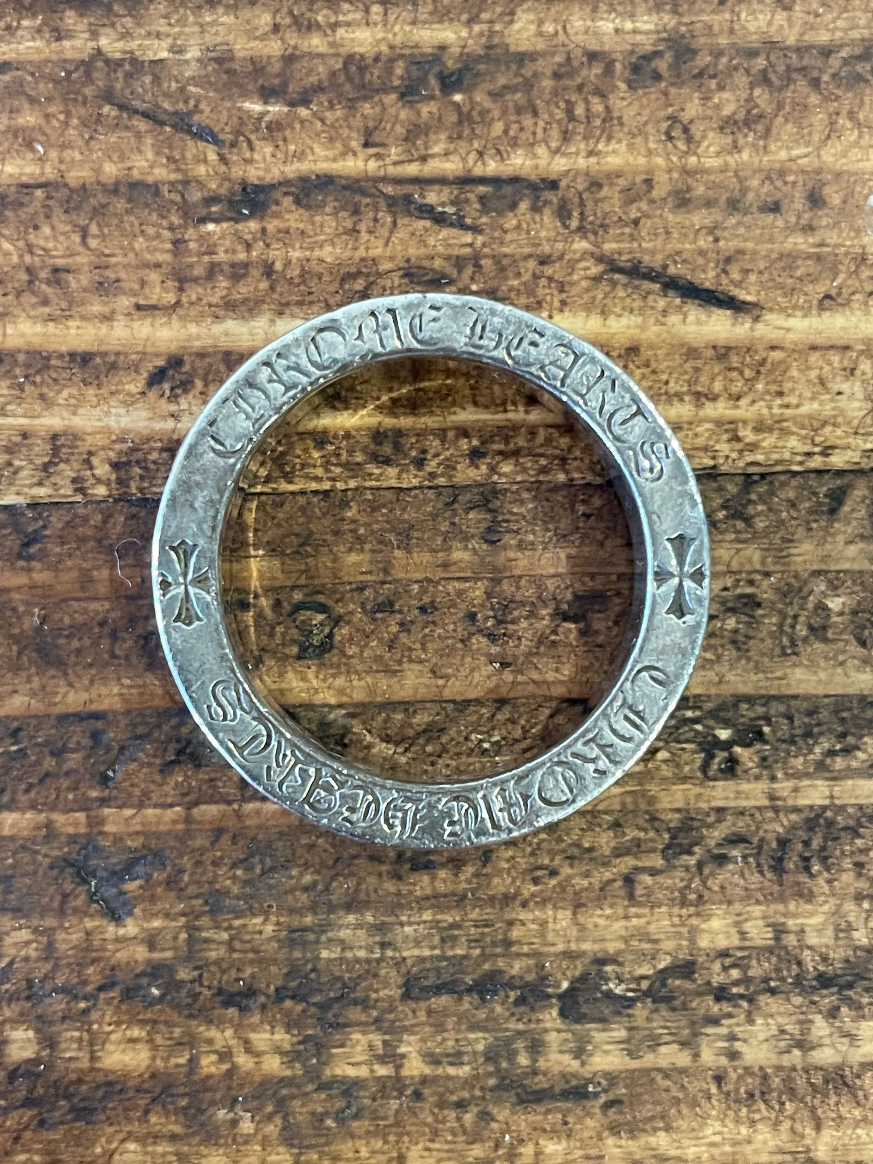 Chrome Hearts Spacer Ring 6mm CH Forever (US7.5-US13) "Silver"