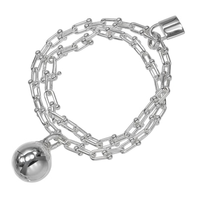 ティファニー ハードウェア スモール ラップ 腕周り約17cm レディースブレス