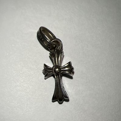 Chrome Hearts CH Cross Baby Fat Charm "Silver"