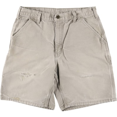 古着 00年代 カーハート Carhartt ダック地ペインターショーツ ショートパンツ メンズw31相当/eaa534669