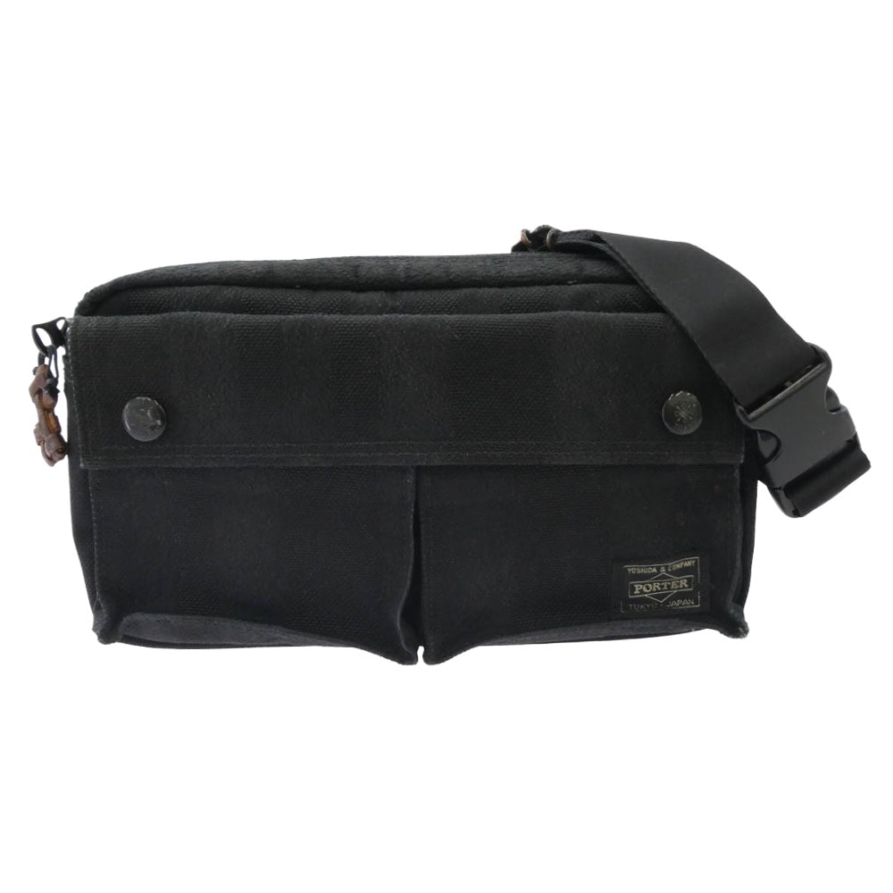 PORTER ポーター ショルダーバッグ 592-26369 SMOKY 2WAY SHOULDER BAG ショルダー バッグ ブラック系【中古】