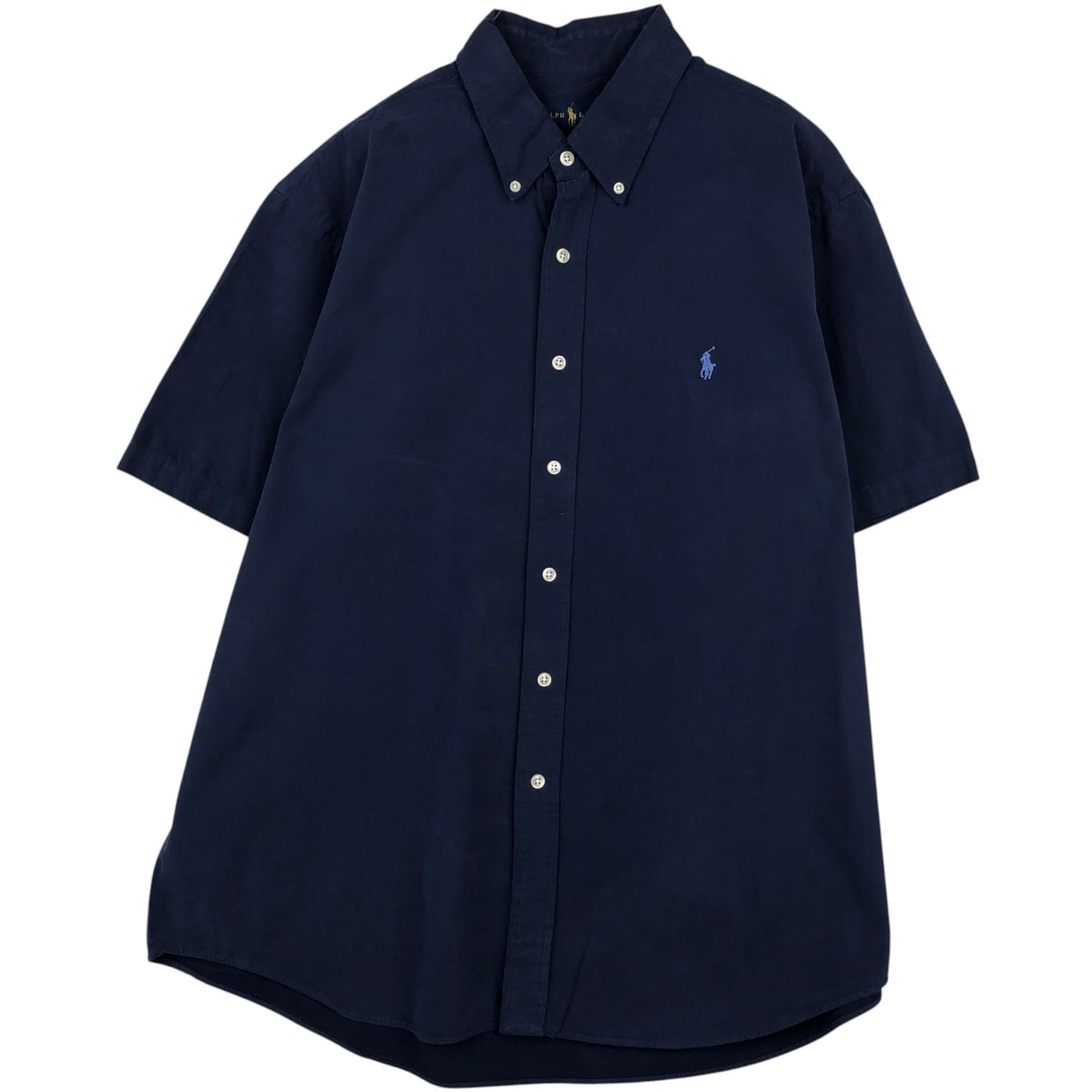 古着 ラルフローレン Ralph Lauren 半袖 ボタンダウンシャツ メンズXL相当/eaa641628
