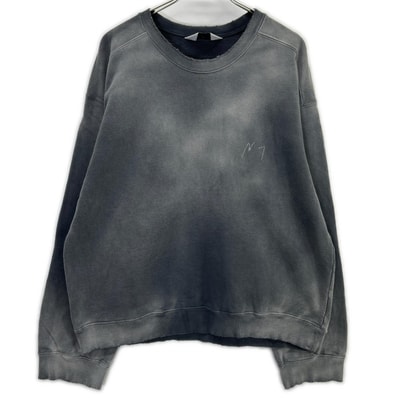 アンセルム ANC-CT145-A グレー UNEVENNESS SWEAT SHIRT トレーナー 2