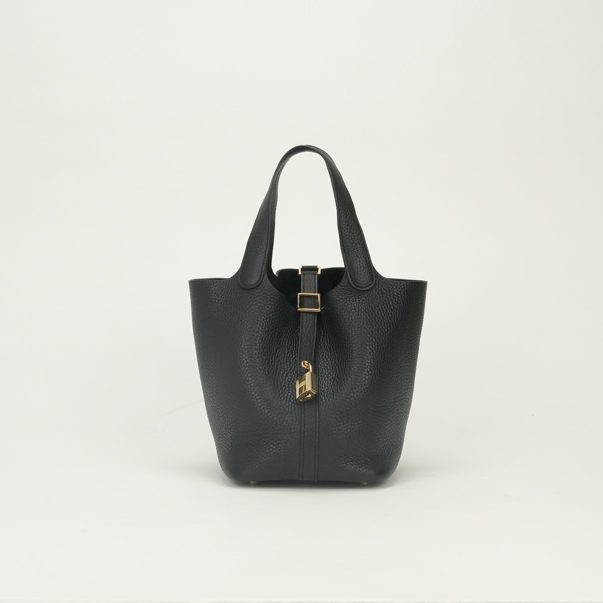 エルメス HERMES ピコタンロックPM 18 バッグ トートバッグ トリヨンクレマンス ノワール Noir ブラック Black 黒 ゴールド金具 ハンドバッグ