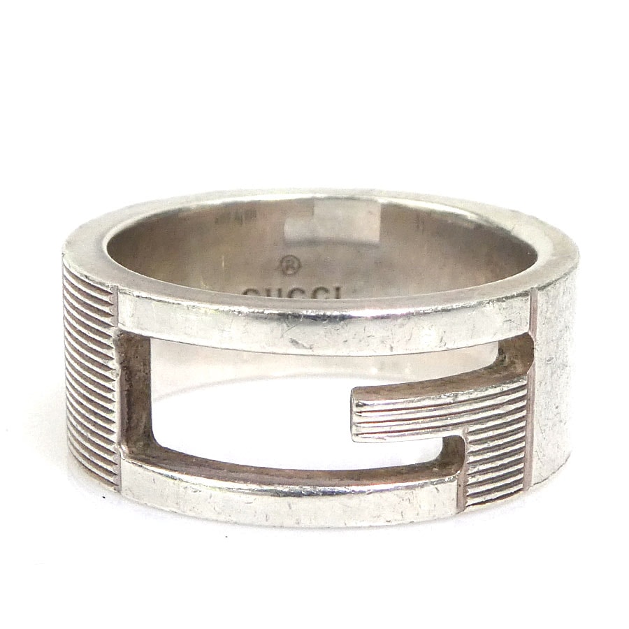 グッチ GUCCI リング・指輪 シルバー925 シルバー レディース 10号【中古】 h32141a