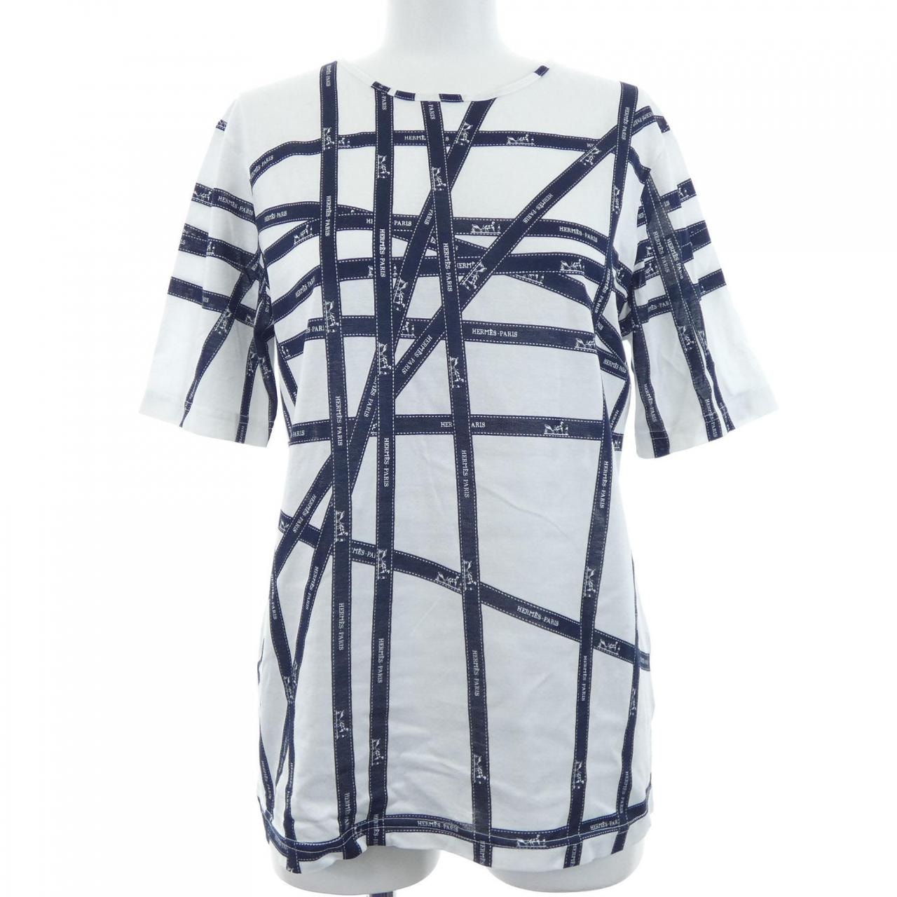 【ヴィンテージ】エルメス HERMES ボリュデュック Tシャツ