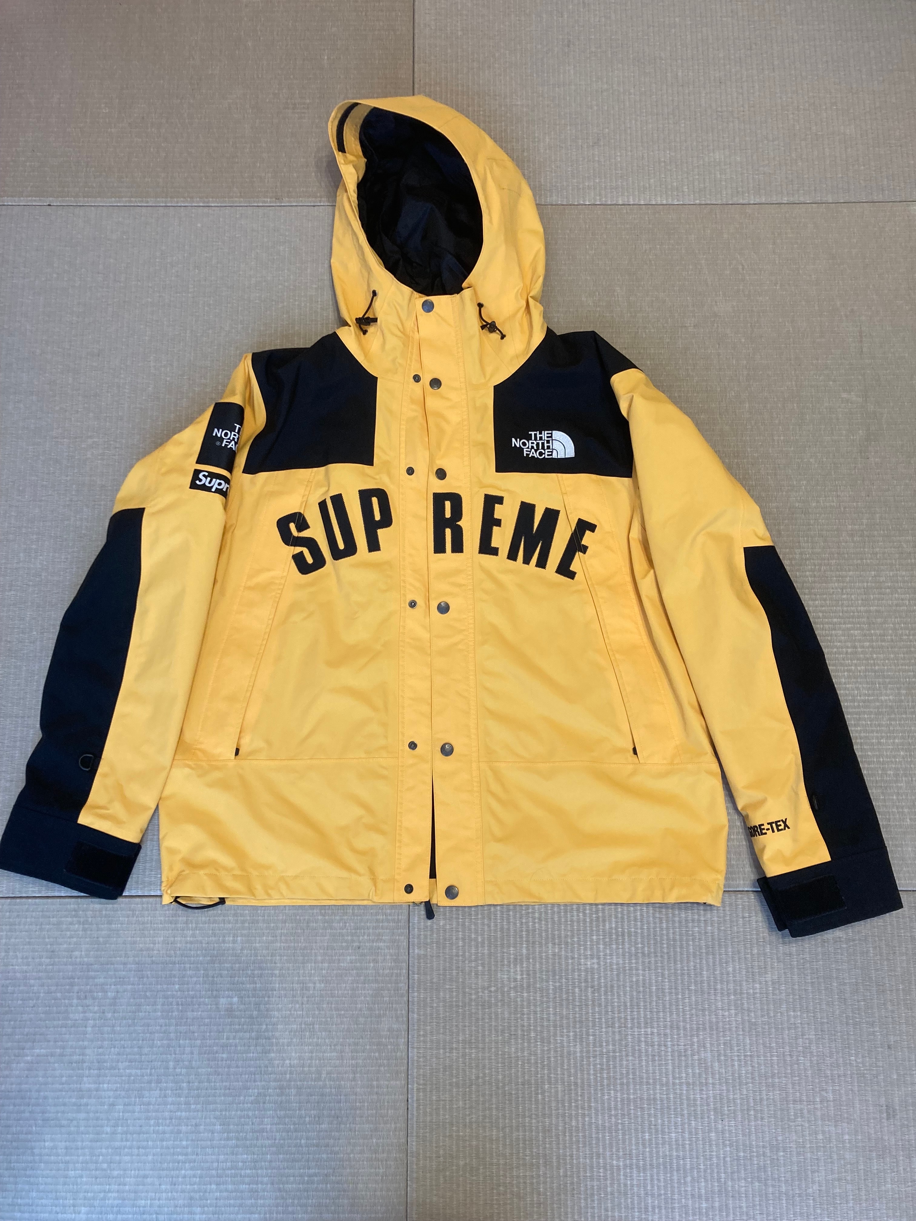 Supreme x The North Face Arc Logo Mountain Parka "Yellow"