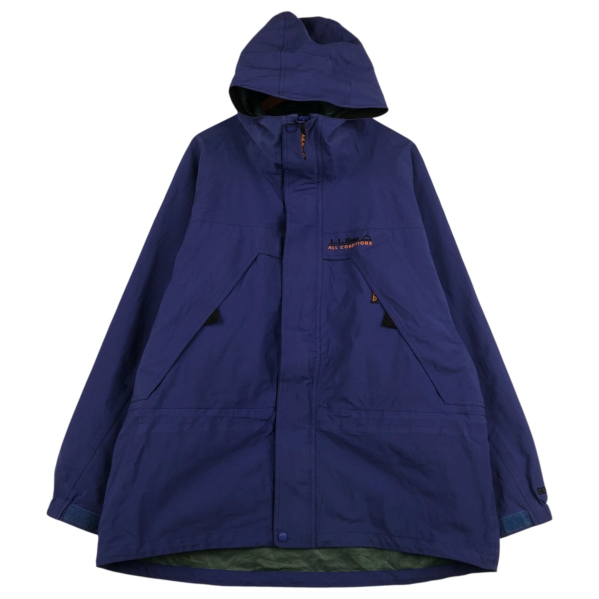古着 90~00年代 エルエルビーン L.L.Bean ALL CONDITIONS GORE-TEX ゴアテックス リップストップ マウンテンパーカー シェルジャケット メンズXL相当/eaa608930
