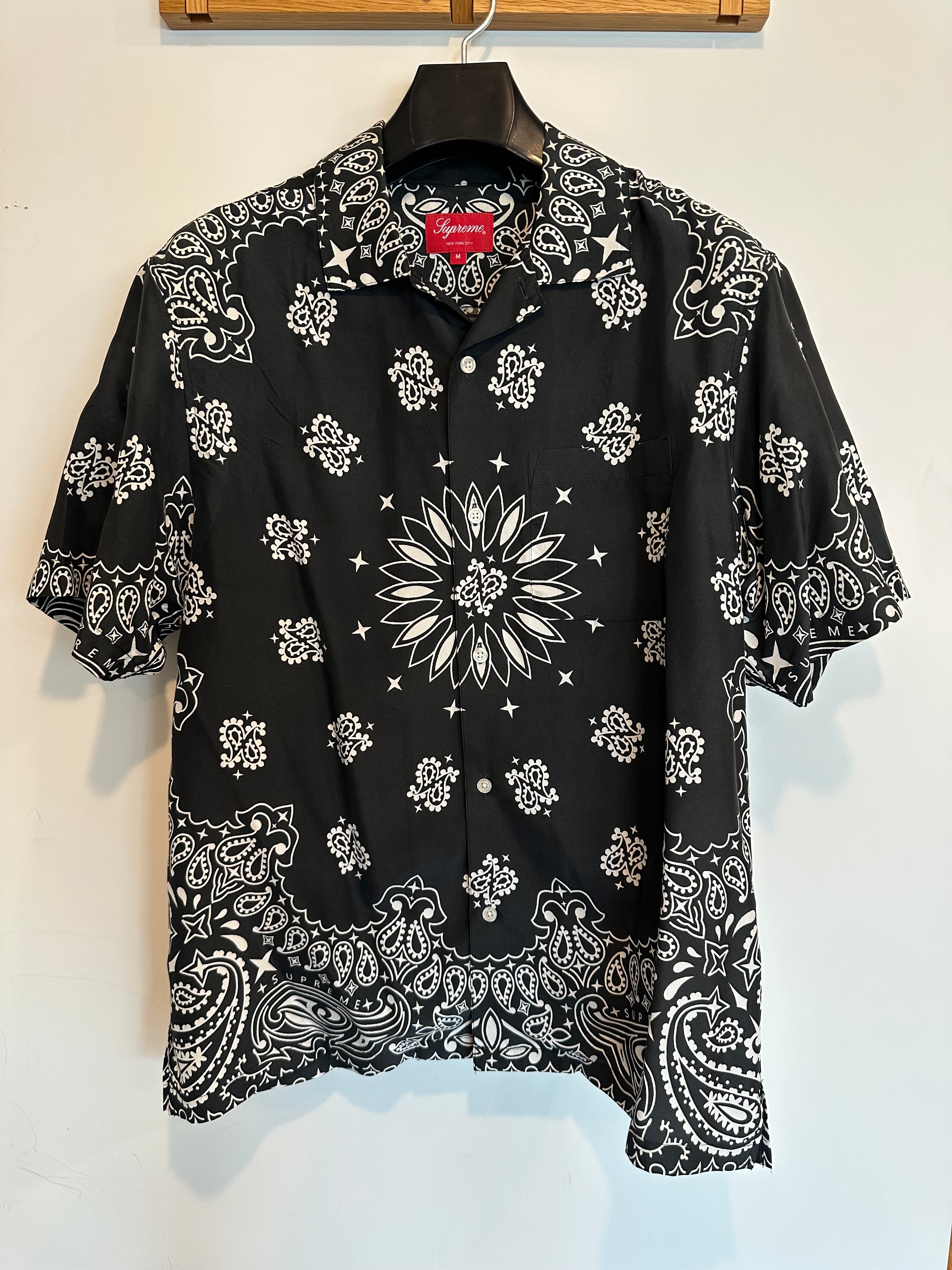 Supreme Bandana Silk S/S Shirt 