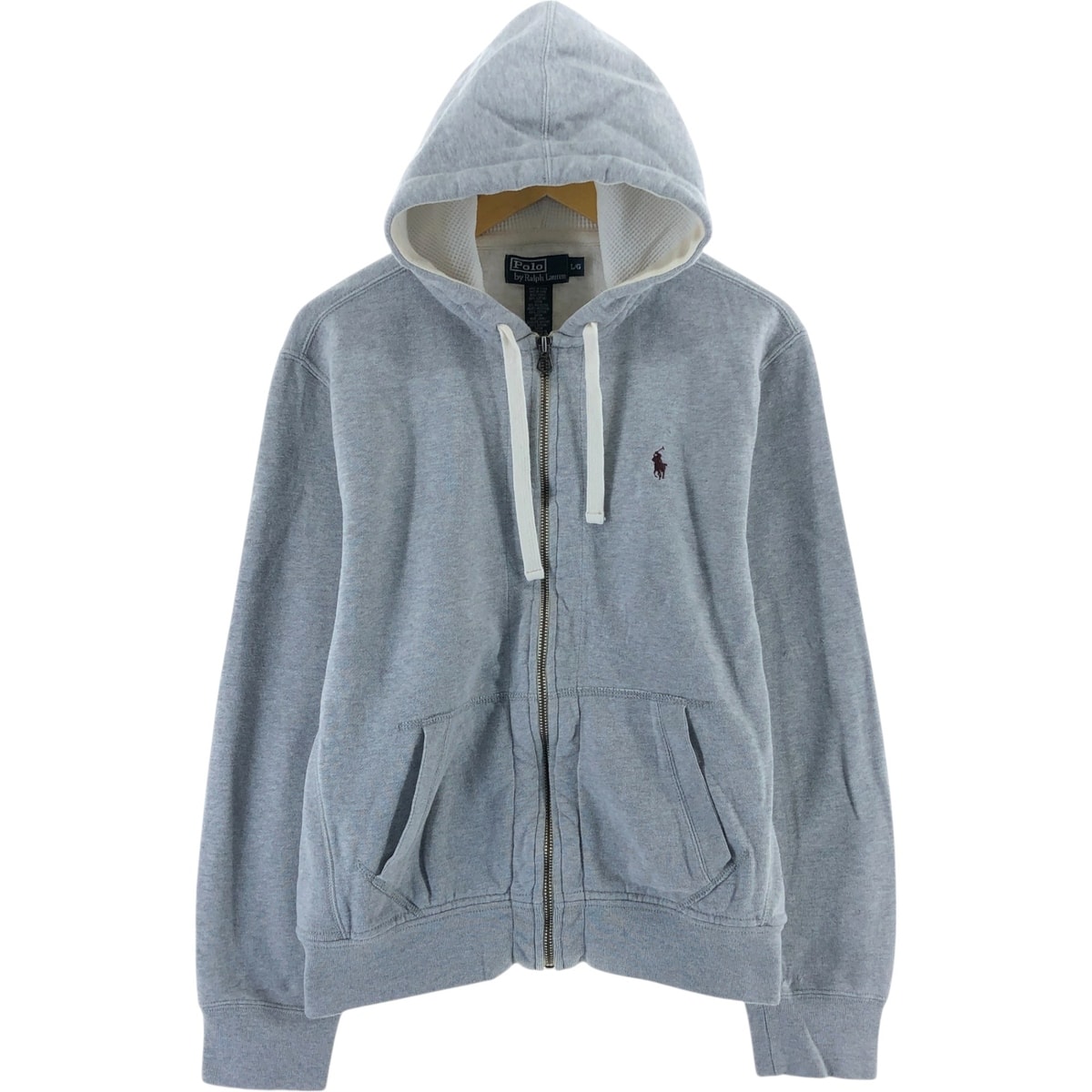 古着 ラルフローレン Ralph Lauren POLO by Ralph Lauren スウェットフルジップパーカー メンズL相当/eaa506586