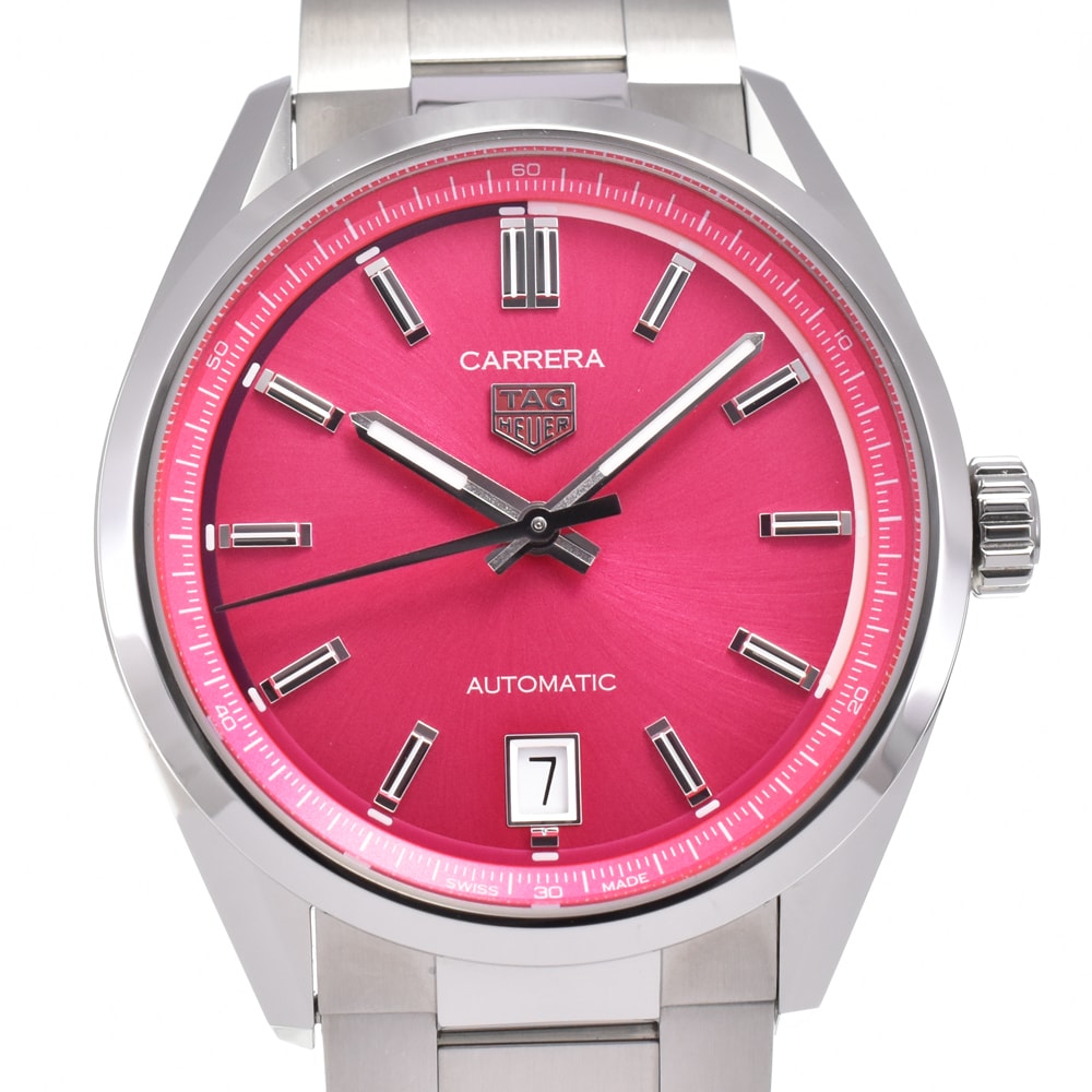 値下 タグホイヤー TAG HEUER WBN2313.BA0001 カレラ 自動巻き ユニセックス 未使用品 箱・保証書付き G#144934
