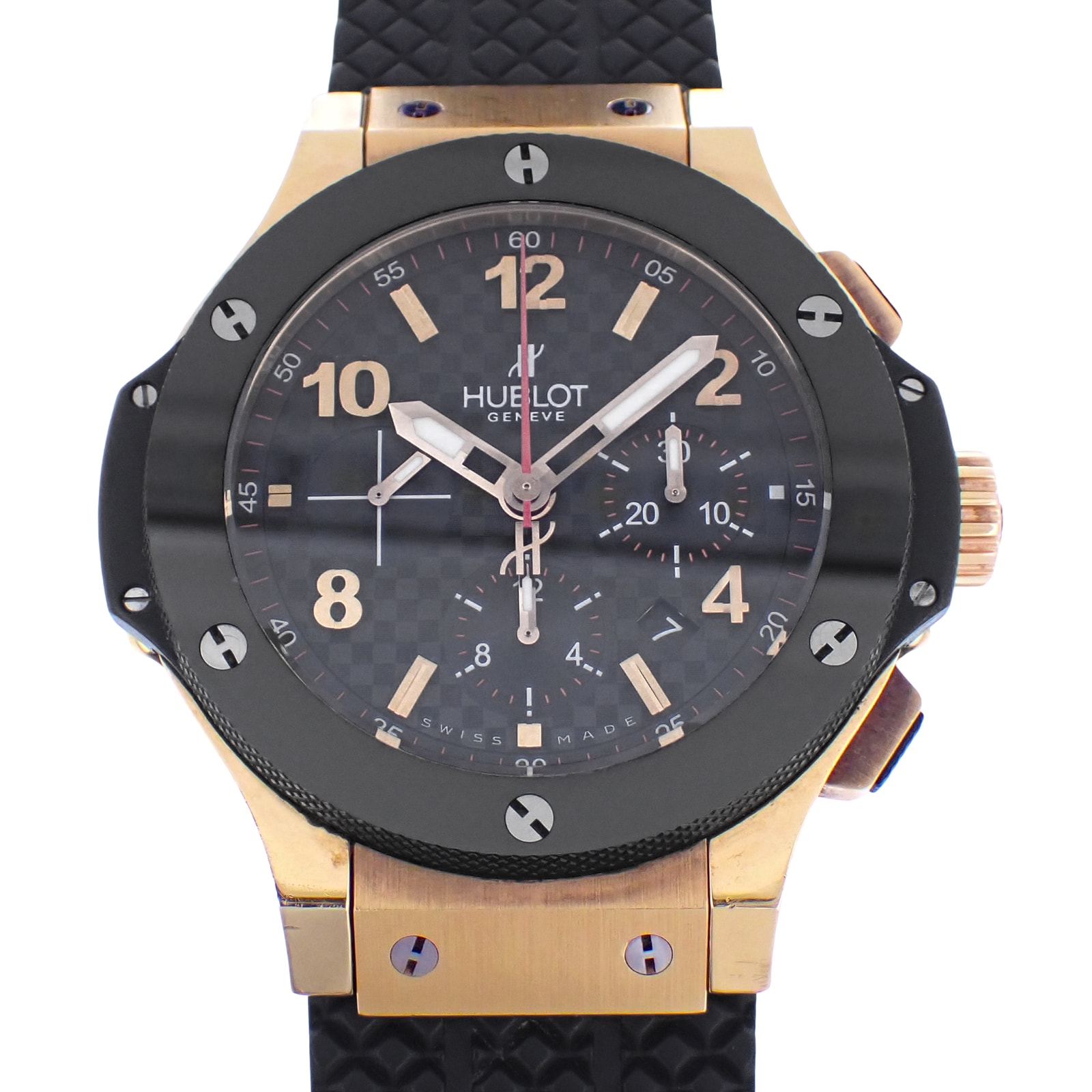 K18PG HUBLOT ウブロ  ビッグバン ゴールド セラミック  301.PB.131.RX  メンズ 腕時計