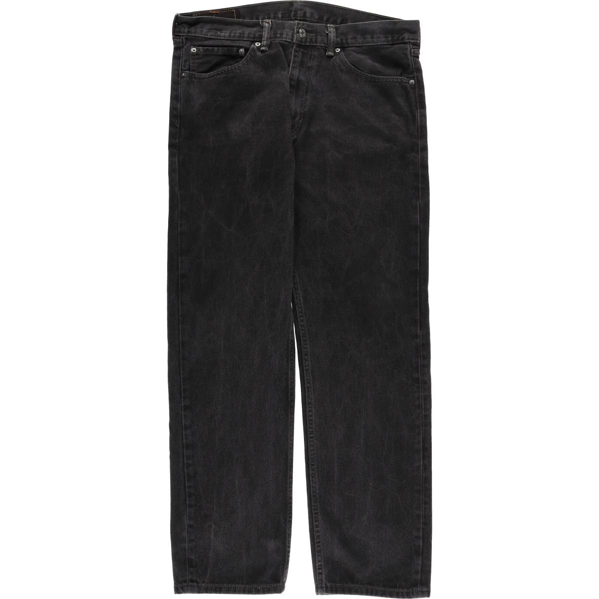 古着 リーバイス Levi's 505 ブラックデニム テーパードデニムパンツ メンズw37相当/eaa614670