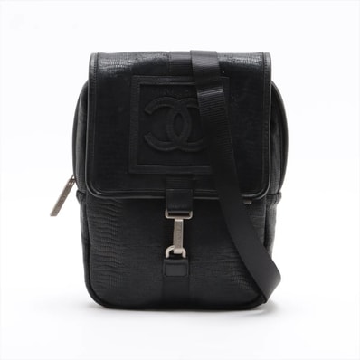 ■美品 シャネル スポーツリザード エンボスショルダーバッグ