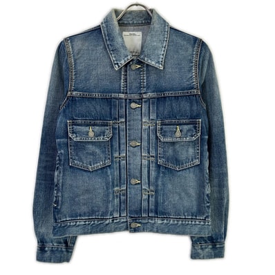 ビズビム 16AW 0116205006001 インディゴ ブルーセルビッチ SS 101 JKT DAMAGED デニムジャケット 1