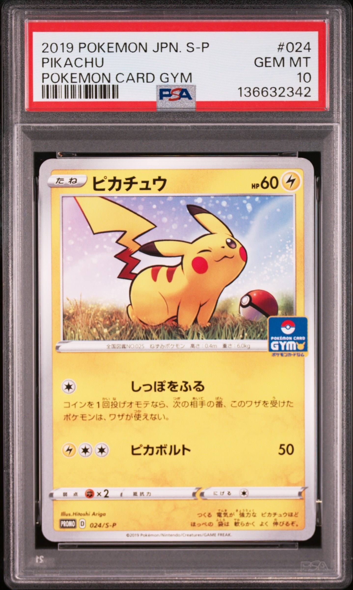PSA10】ピカチュウ: プロモ P [S-P 024](ポケモンカードゲーム ソード
