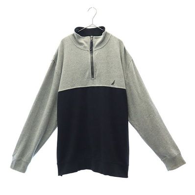NAUTICA 長袖 ハーフジップ トレーナー