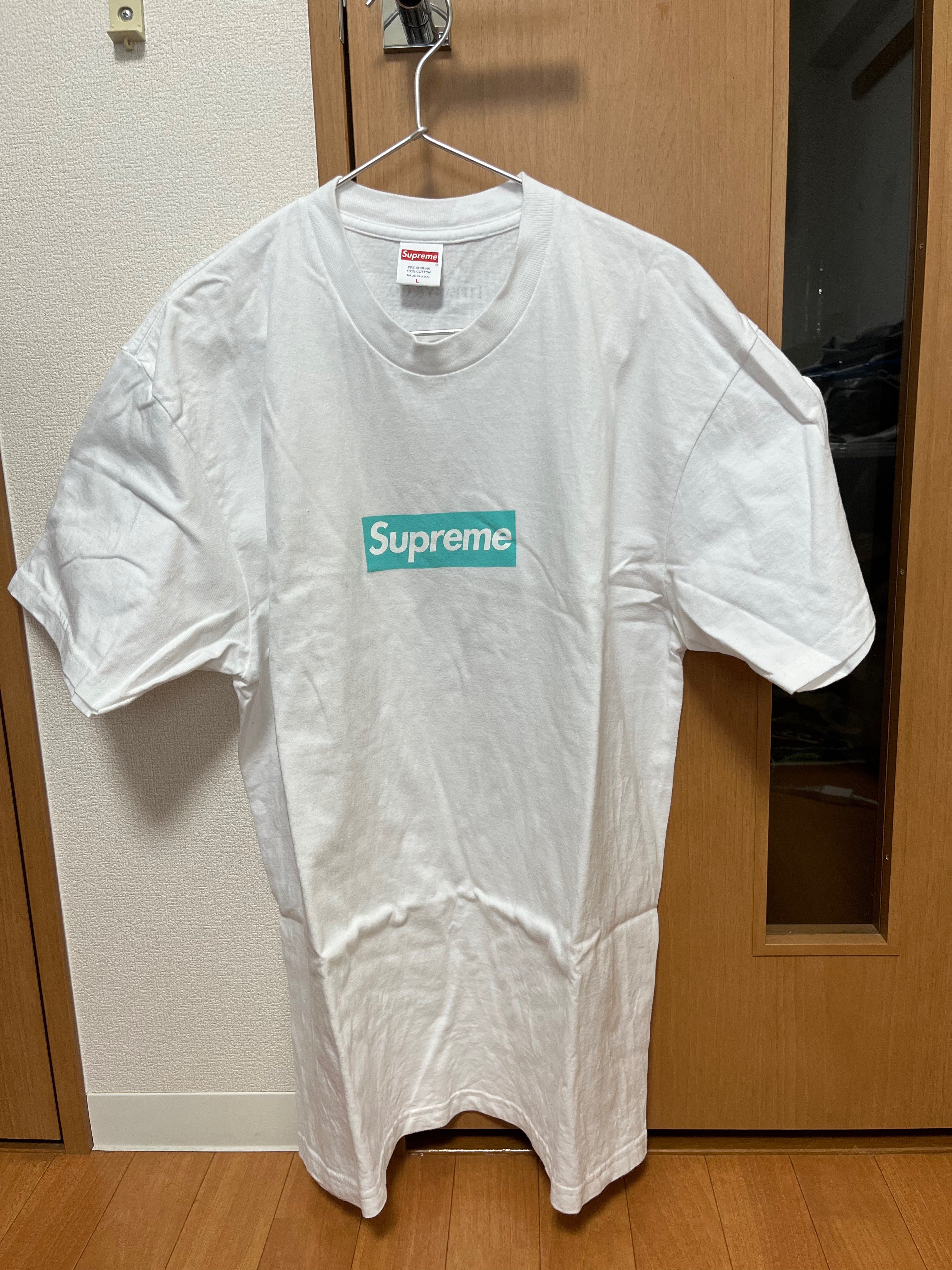 Supreme / Tiffany & Co. Box Logo Tee "White"