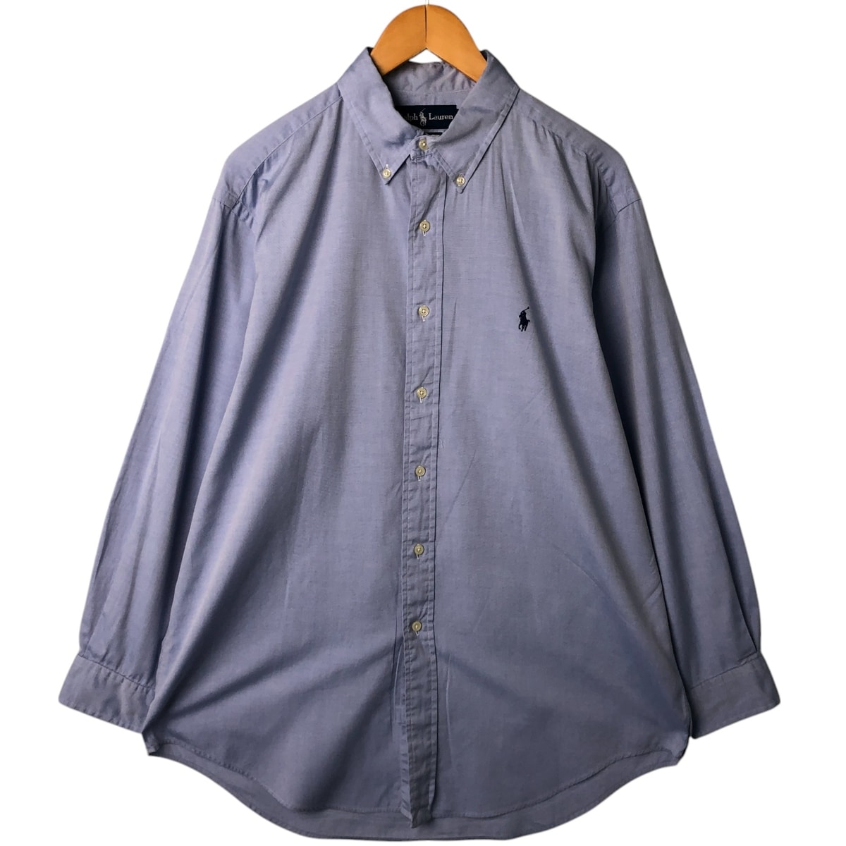 古着 ラルフローレン Ralph Lauren YARMOUTH 長袖 ボタンダウンシャツ メンズXL相当/eaa531025