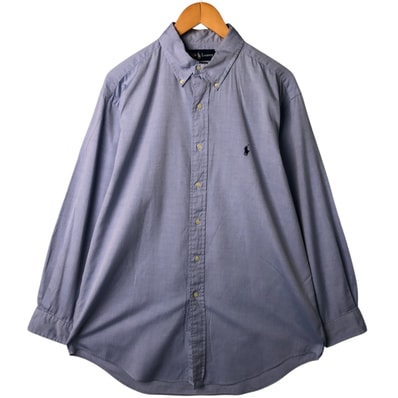 古着 ラルフローレン Ralph Lauren YARMOUTH 長袖 ボタンダウンシャツ メンズXL相当/eaa531025