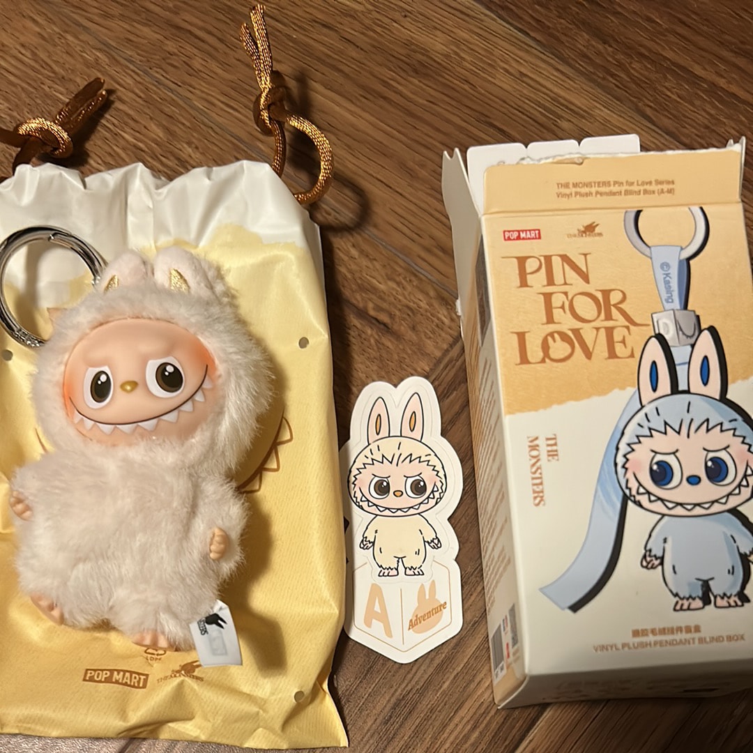 ポップマート ザ モンスターズ (ラブブ) ピン フォー ラブ シリーズ