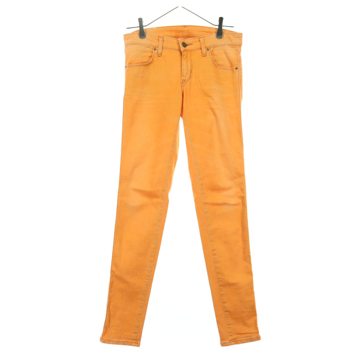 Lee リー 日本製 カラー デニムパンツ S オレンジ