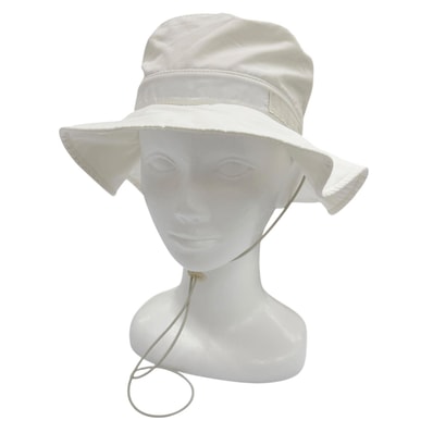 極美品 ディオール オム ハット ホワイト 59 213C902C5808