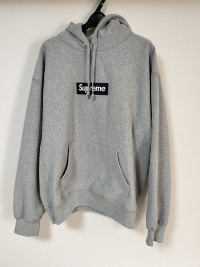 Supreme Box Logo Hooded Sweatshirt (25FW) "Heather Grey"