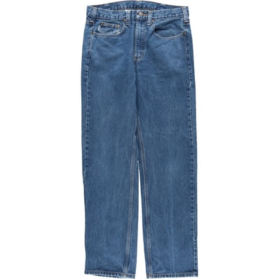 古着 カーハート Carhartt テーパードデニムパンツ メンズw34相当/eaa617049