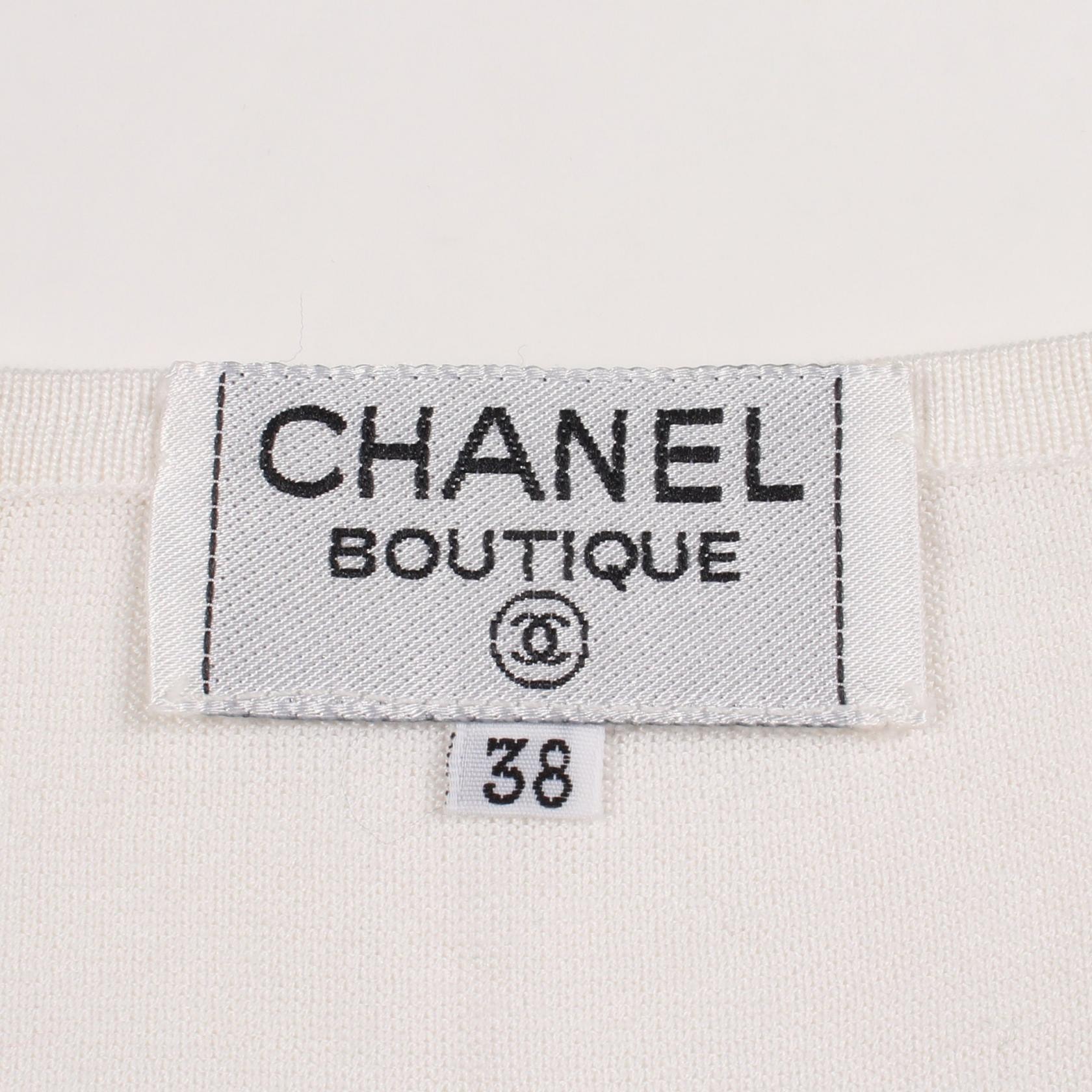C (やや傷や汚れあり)】シャネル CHANEL ココマーク ボーダー タンク 