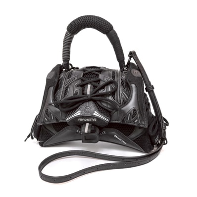 BALENCIAGA Women's Sneakerhead Small Top Handle Bag "Black"