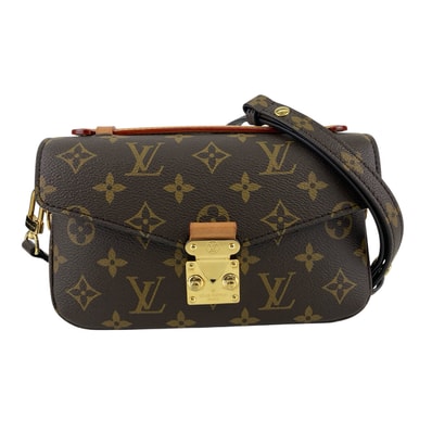 LOUIS VUITTON ルイ・ヴィトン ポシェット メティスEW ショルダーバッグ M46279 ブラウン レディース【中古】