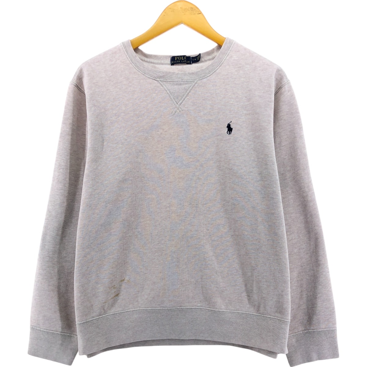 古着 ラルフローレン Ralph Lauren POLO RALPH LAUREN ワンポイントロゴスウェットシャツ トレーナー メンズL相当/eaa522971