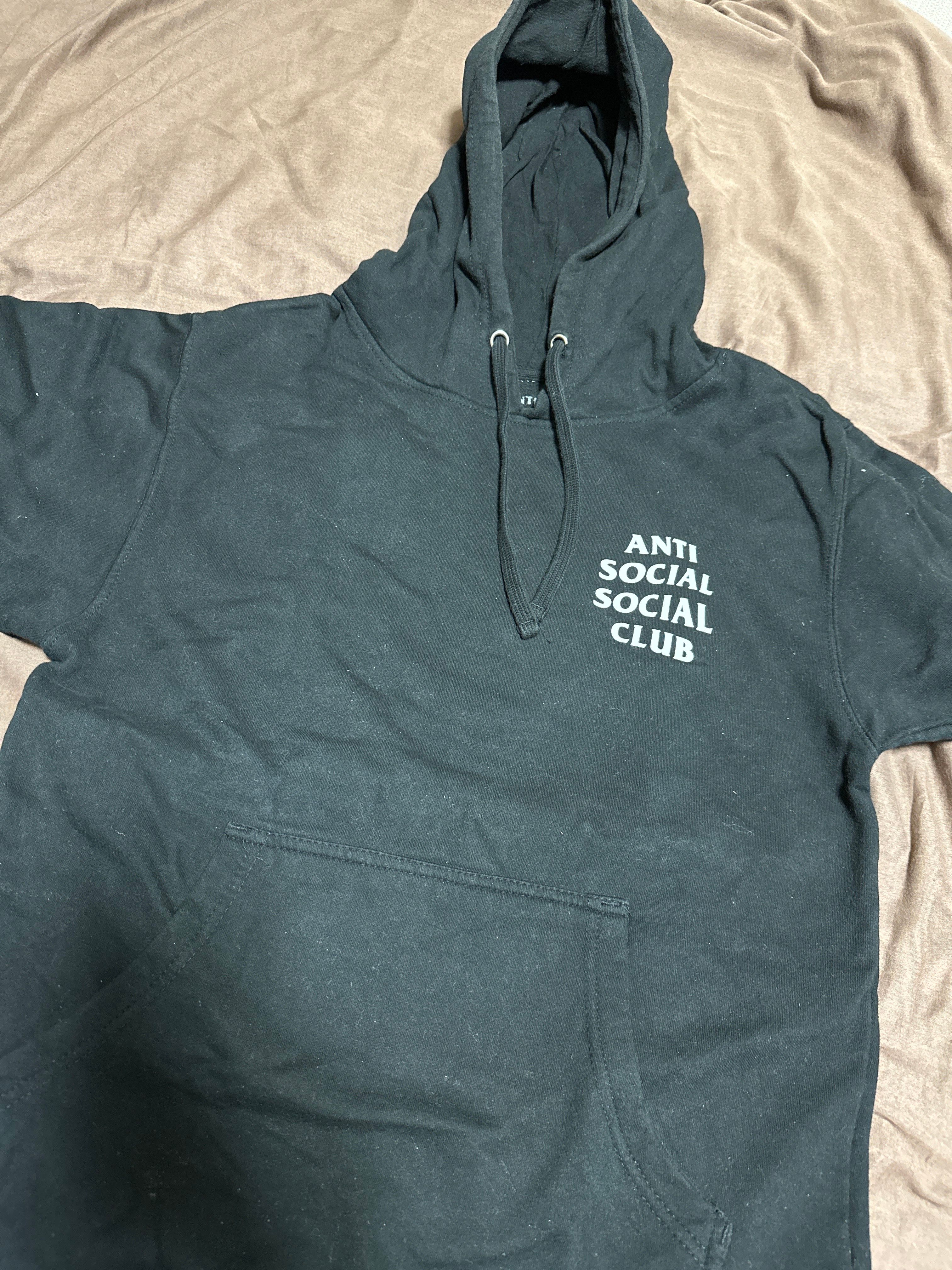 ANTI SOCIAL SOCIAL CLUB Mind Games Hoodie "Black"