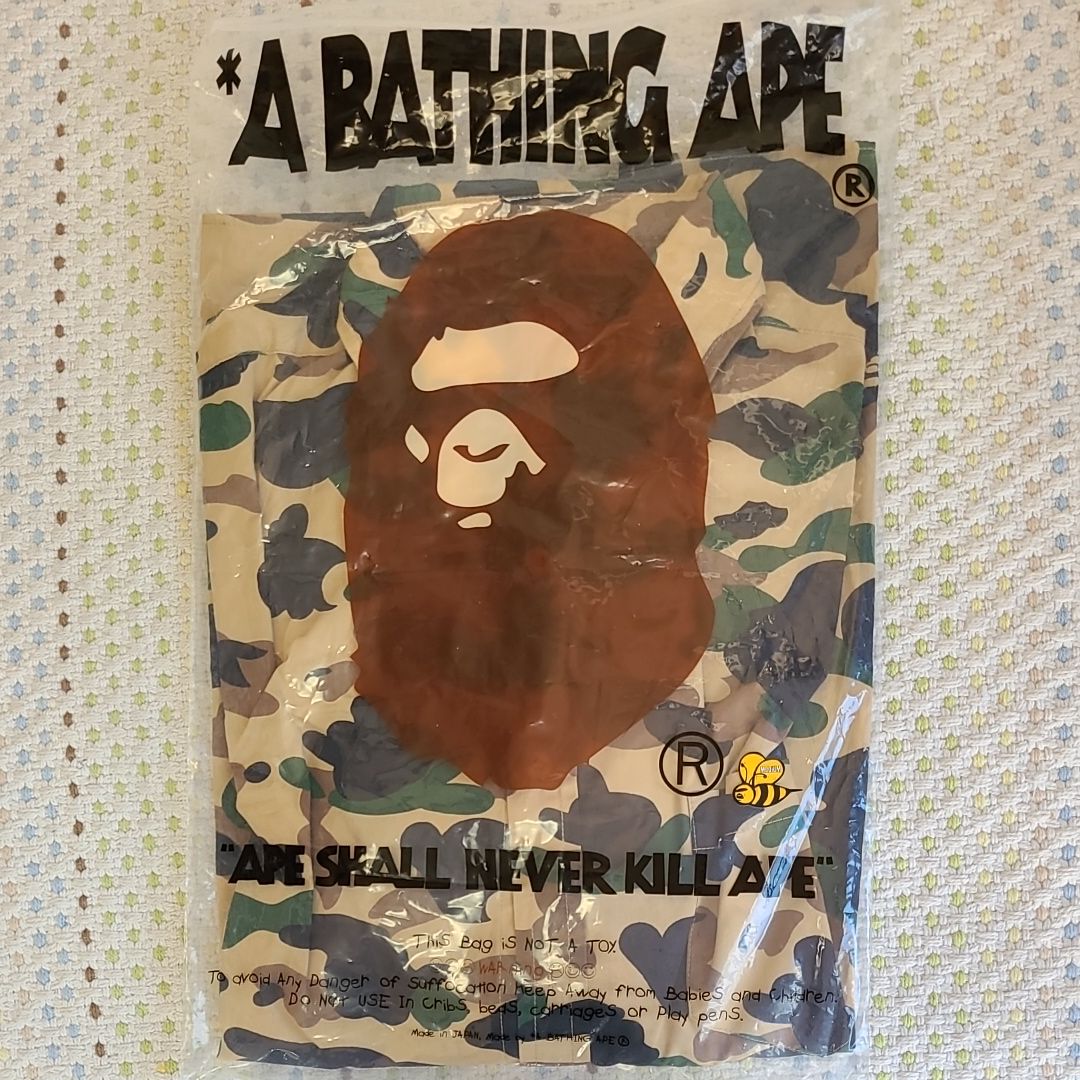 BATHINGAPE  ファーストカモボタンダウンシャツ