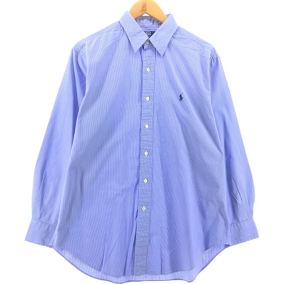 古着 ラルフローレン Ralph Lauren POLO by Ralph Lauren ANDREW 長袖 コットンチェックシャツ メンズL相当 レギュラーカラー/eaa548333