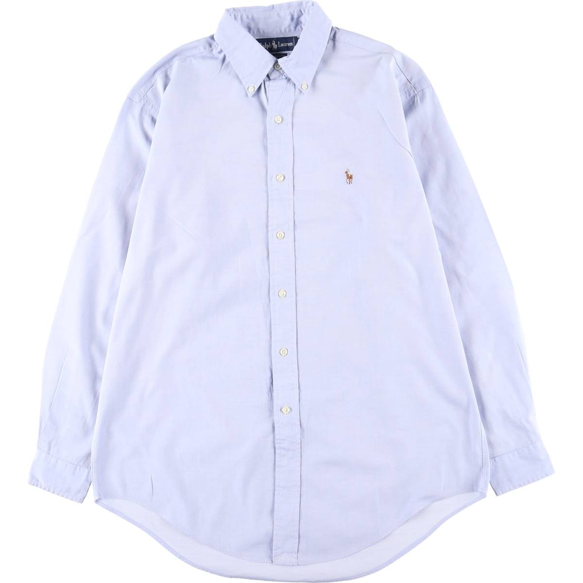 古着 ラルフローレン Ralph Lauren YARMOUTH 長袖 ボタンダウンシャツ メンズM相当/eaa495427