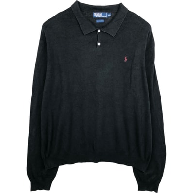古着 ラルフローレン Ralph Lauren POLO by Ralph Lauren ポロニットセーター メンズXXL相当/eaa627514
